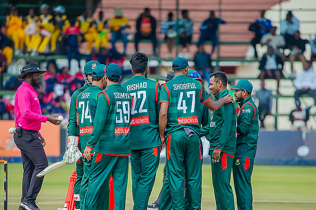 Bangladesh beat Zimbabwe by seven wickets