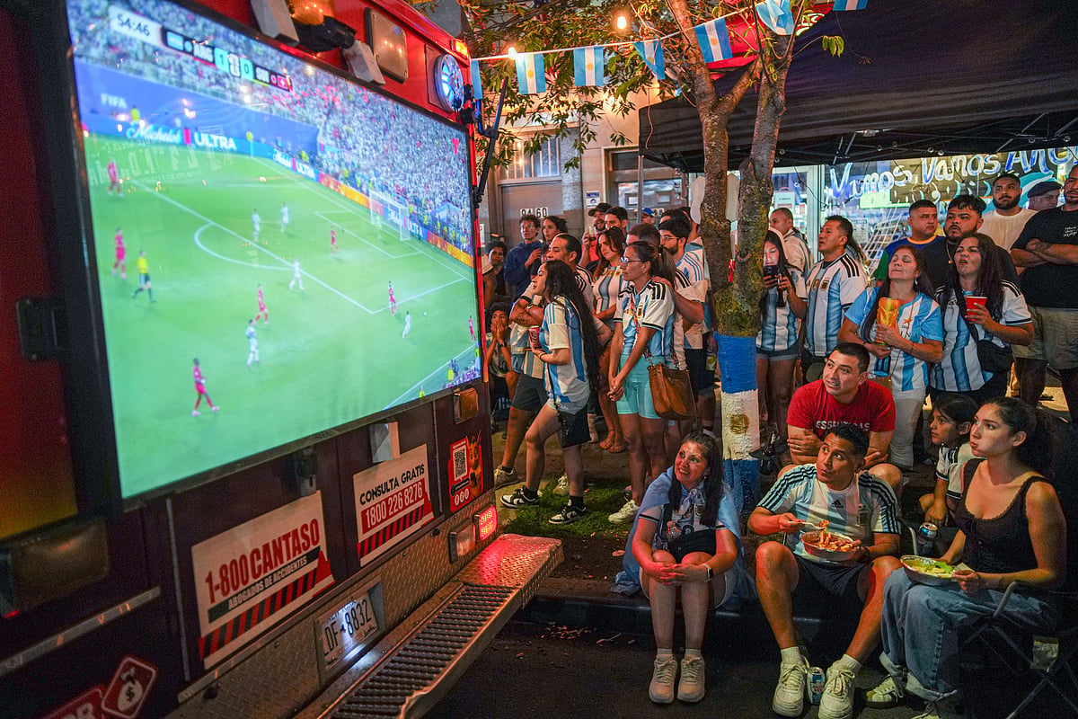 SOCCER-WORLDCUP-ARG-SWI/FANS-NEW YORK