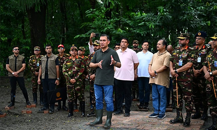 Prime Minister Tarique Rahman visited the Bangladesh Army’s Summer Exercise in Barishal on 13 July 2026.