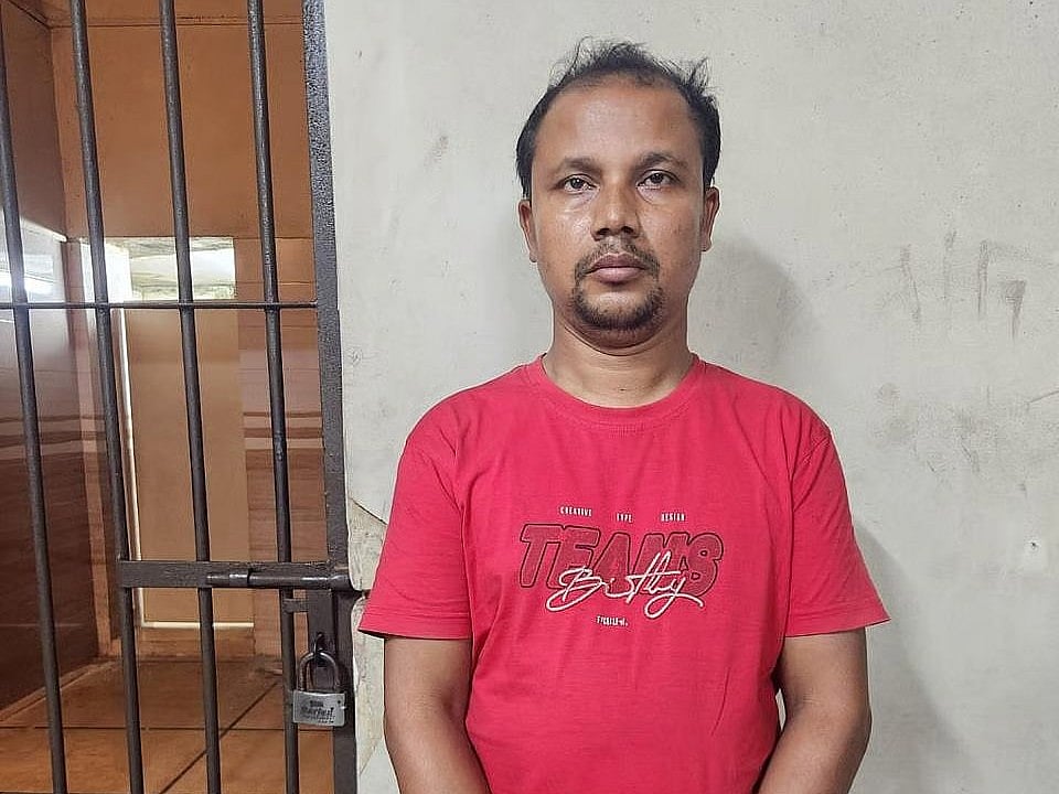 Haridas Chandra Tarani Das after arrest