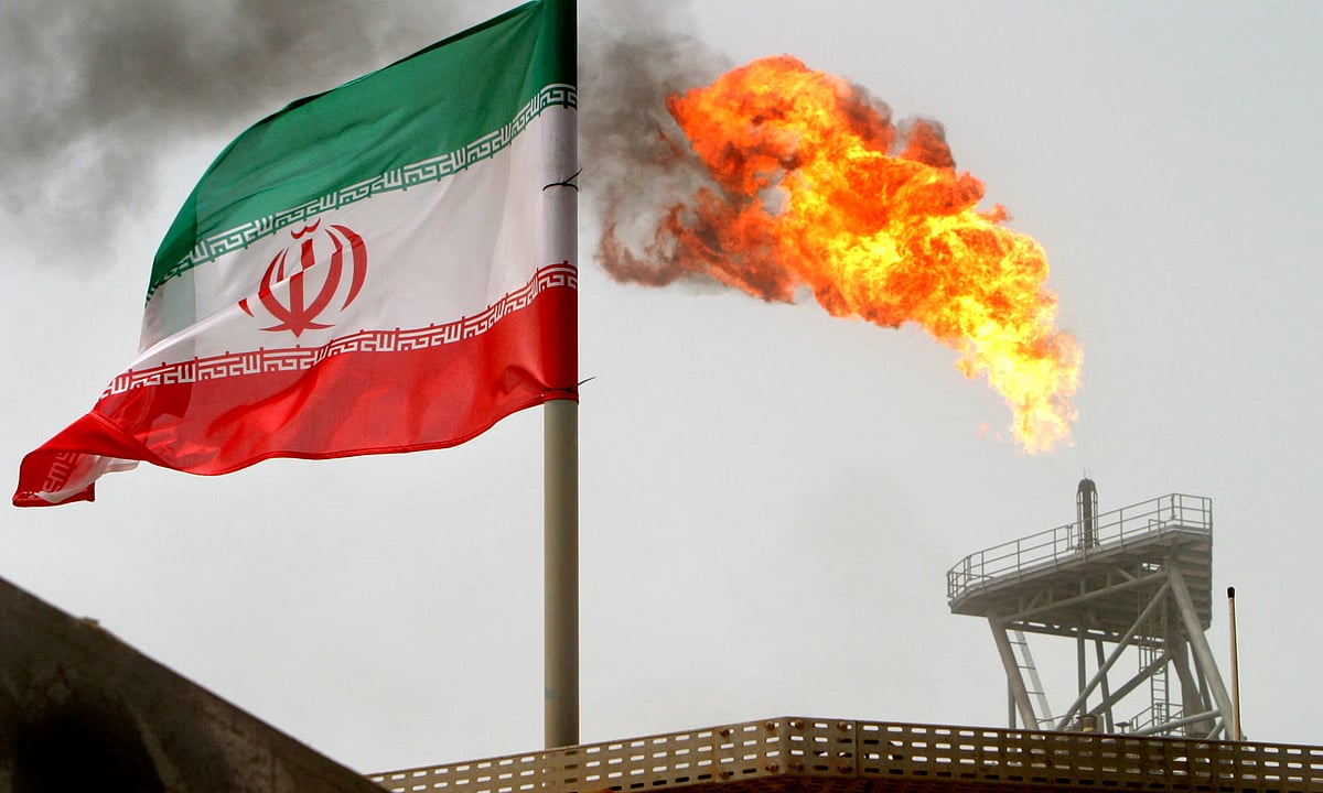 About a fifth of the world oil supply passes through the Strait of Hormuz between Oman and Iran.