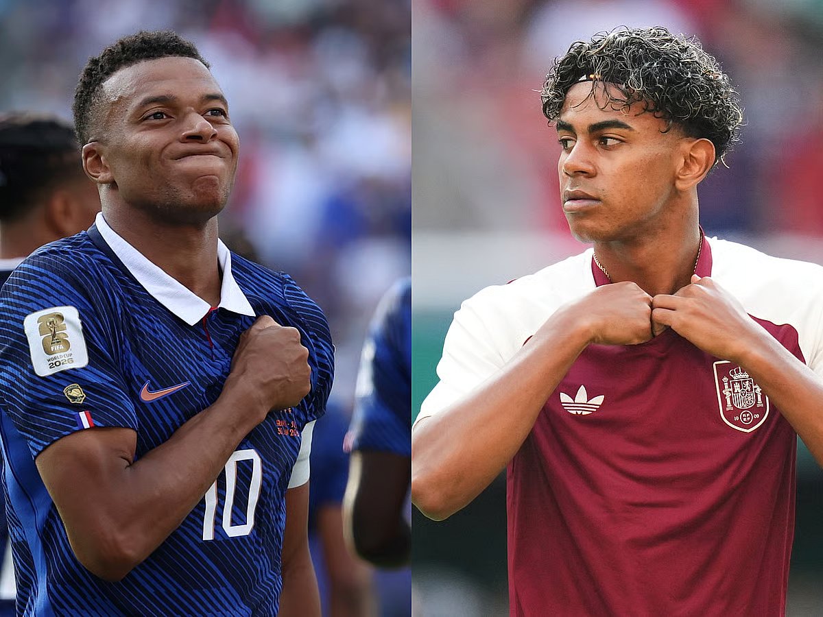 Mbappe and Yamal