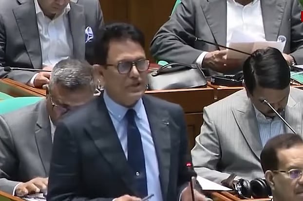 Education Minister A N M Ehsanul Hoque Milon. Today, Tuesday, National Parliament Session.