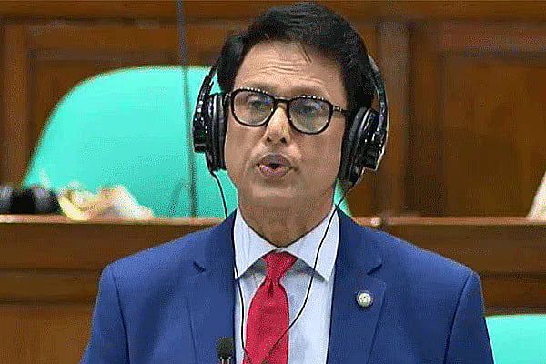 Education Minister ANM Ehsanul Hoque Milon in parliament