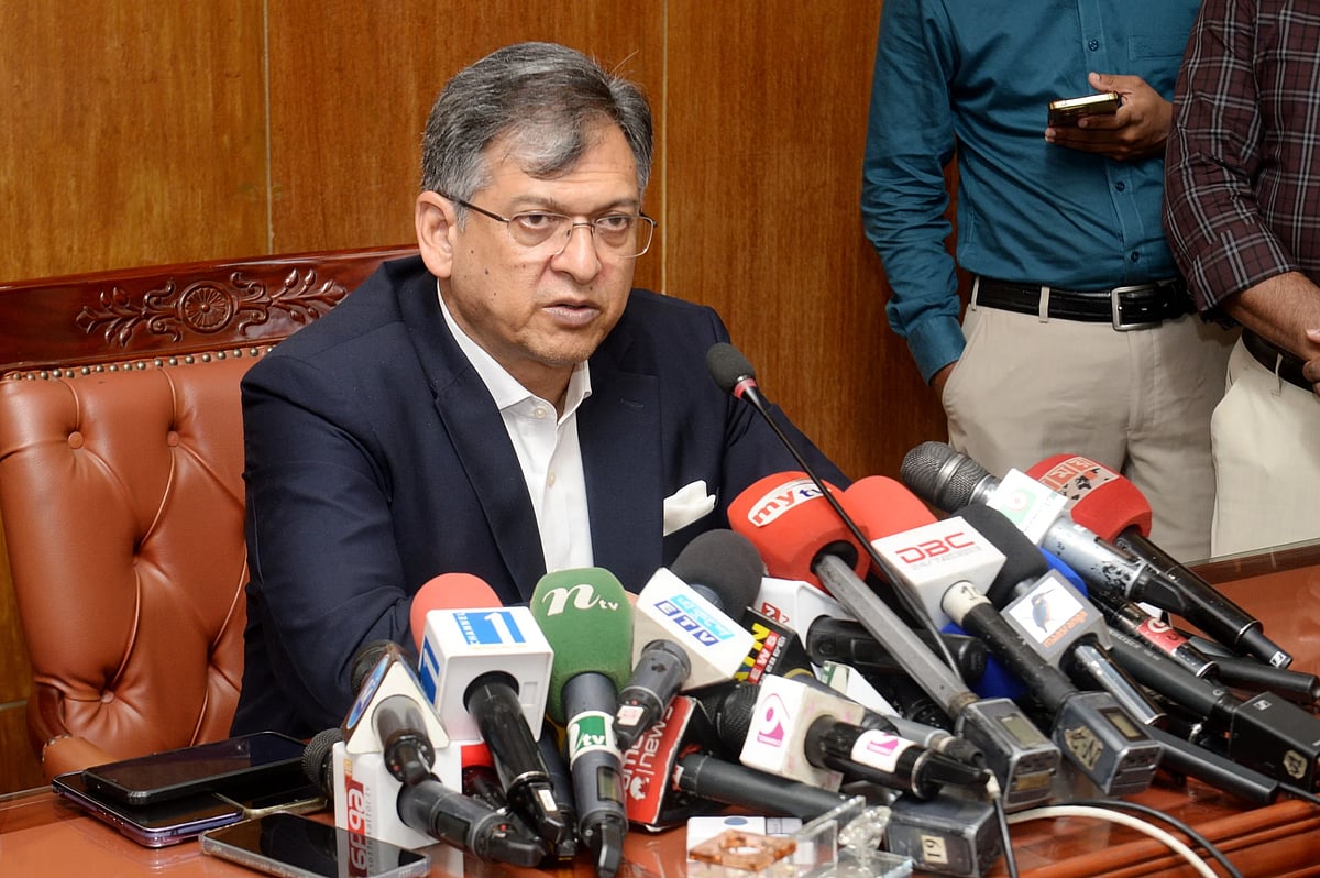 Home Affairs Adviser Salahuddin Ahmed. 