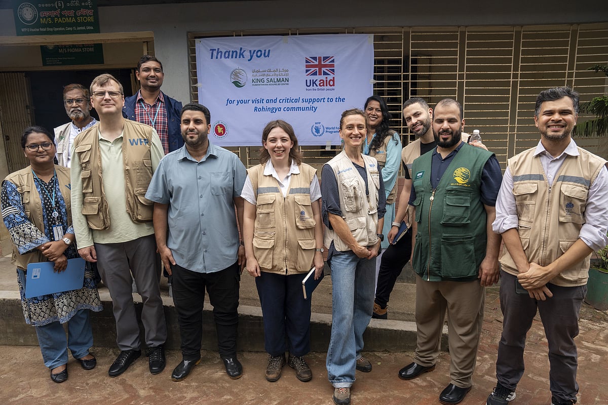 Representatives from the King Salman Humanitarian Aid and Relief Center (KSrelief) and the British High Commission Dhaka have concluded their first joint visit to Cox’s Bazar, Bangladesh