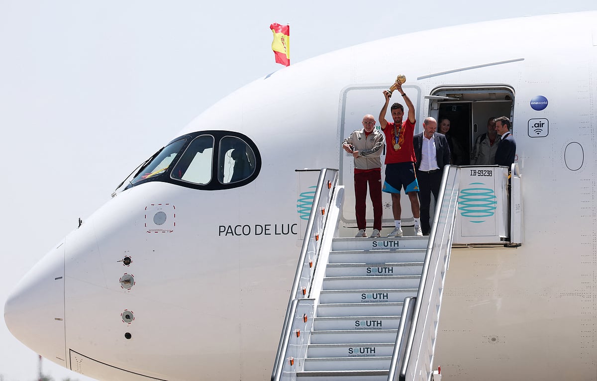 Spain players return to Madrid after winning the World Cup - Madrid, Spain - July 20, 2026