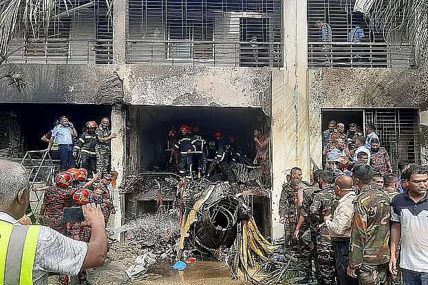 A Bangladesh Air Force fighter jet crashed into the Milestone School and College campus in Diabari, Uttara, Dhaka, on 21 July 2025.