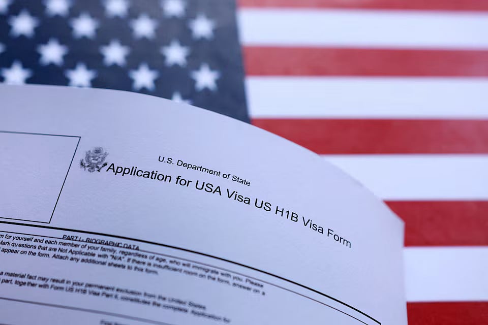 US visa and US H1B visa application form