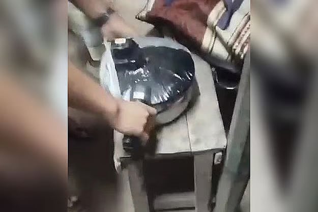 Police recover a specially constructed improvised explosive device concealed inside a pressure cooker. The device was safely defused in the morning on 31 July 2026
