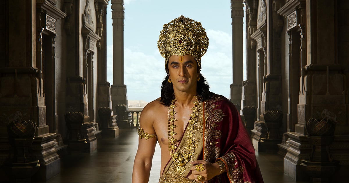 Ranbir Kapoor in a scene from the film 'Ramayana: Part 1'.