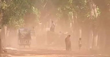 Dhaka's air quality remained moderate