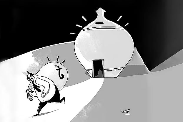 Defaulted loans.