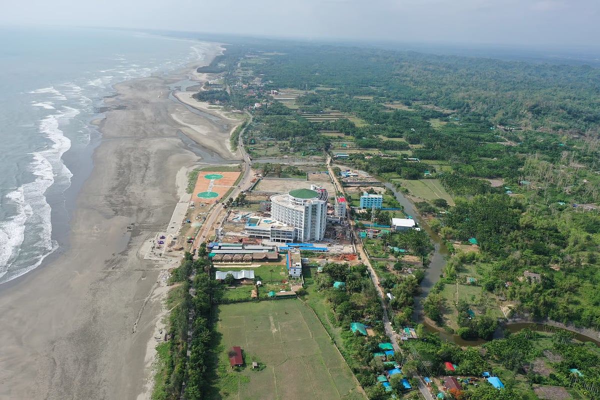 Five-star Hotel Baywatch in Cox's Bazar.