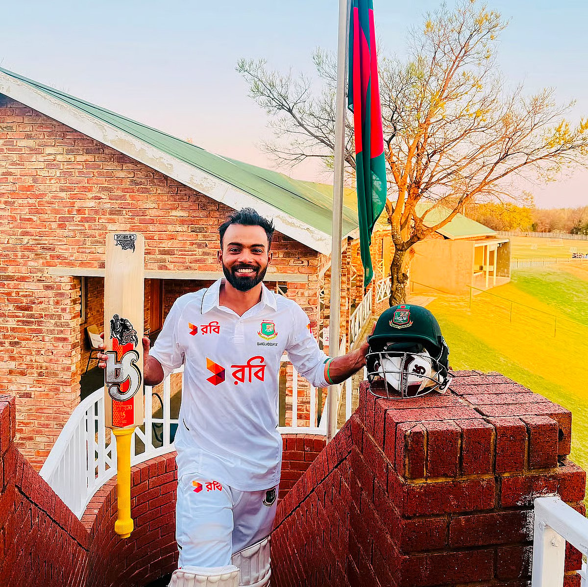 Towhid Hridoy becomes first Bangladeshi to score a triple hundred against South Africa A on 2 September