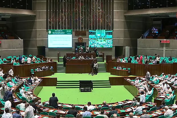 Parliament session.