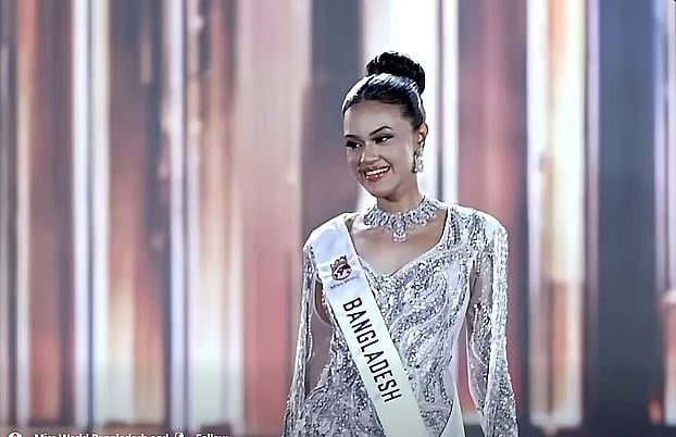 Bangladesh's contestant, Samanzar Sayeed, has been eliminated from the Miss World 2026 final.