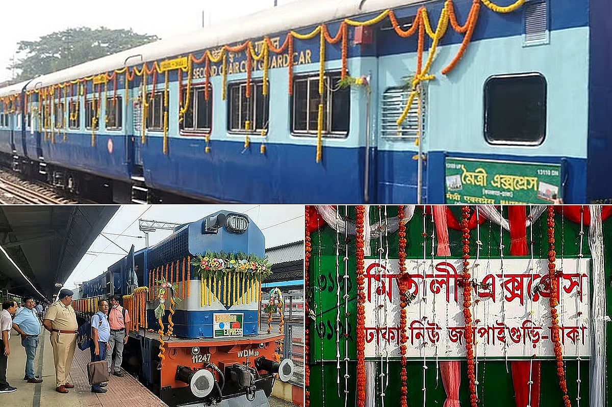 Maitree, Bandhan and Mitali Express trains