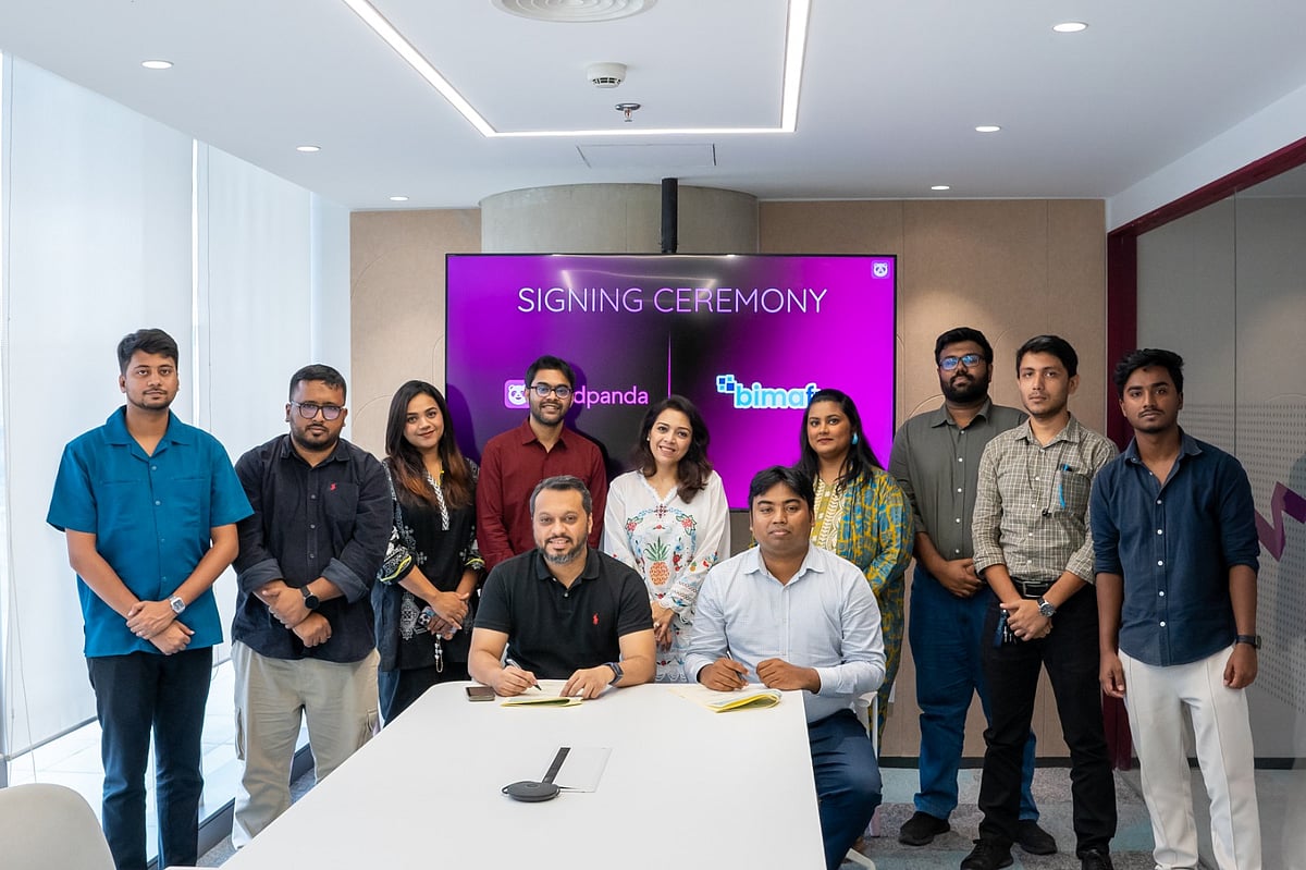 foodpanda and Bimafy signed a partnership agreement at foodpanda’s headquarters in Dhaka recently