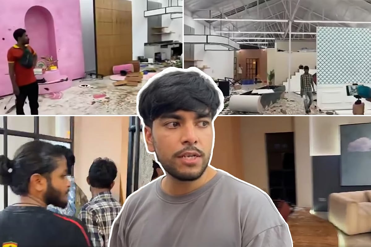 Content creator Salman Muqtadir has alleged that miscreants attacked and vandalised his studio