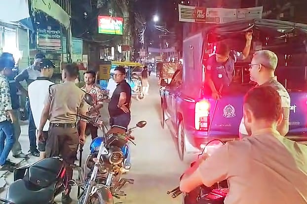 Police conducted an anti-teen-gang operation in Cumilla city. The operation was carried out in the Jhautala area on the night of 26 September 2026.
