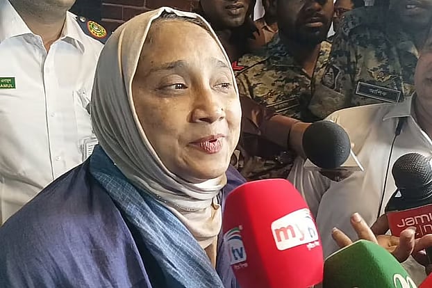 After discussions with the Speaker, Ferdousi Ahmed Misti left the parliament building. During this time, she spoke with reporter on Thursday afternoon.