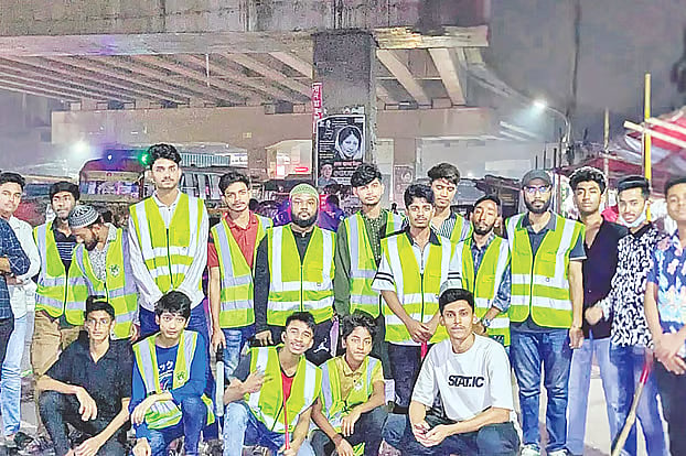 Some members of Bangladesh Youth Revolution.