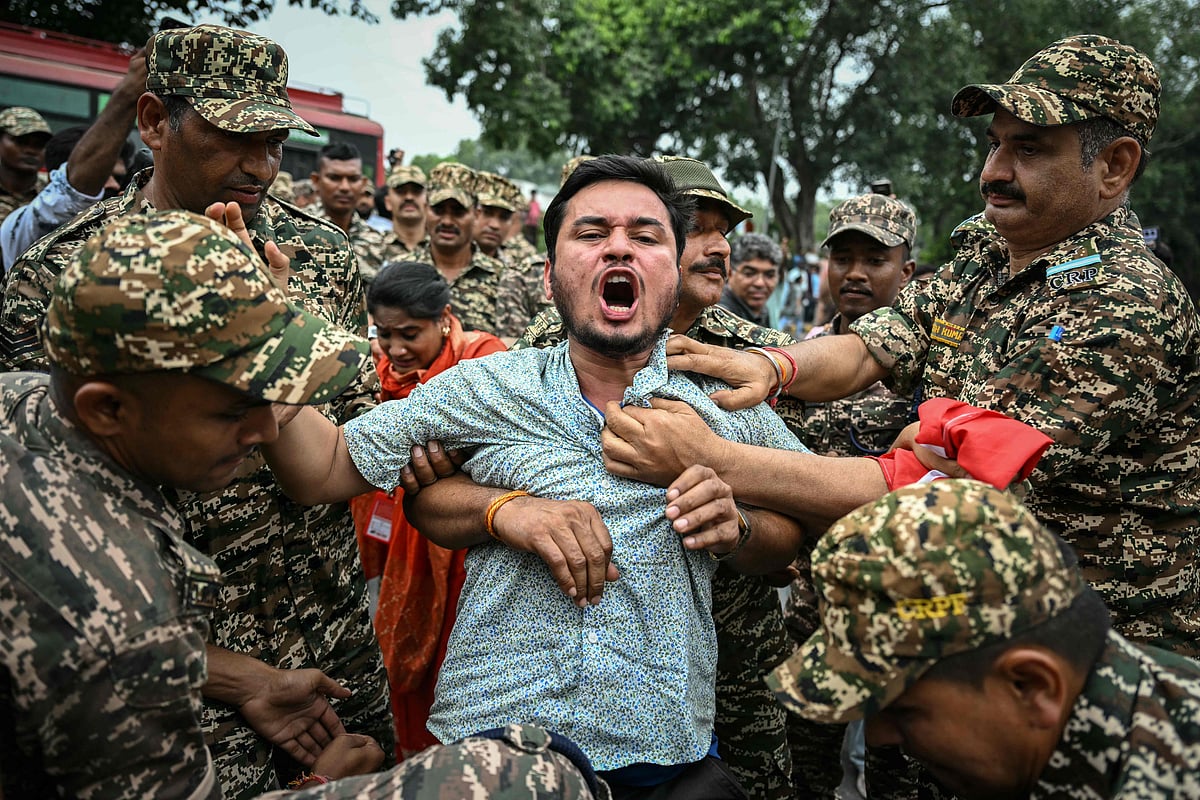 INDIA-POLITICS-PROTEST