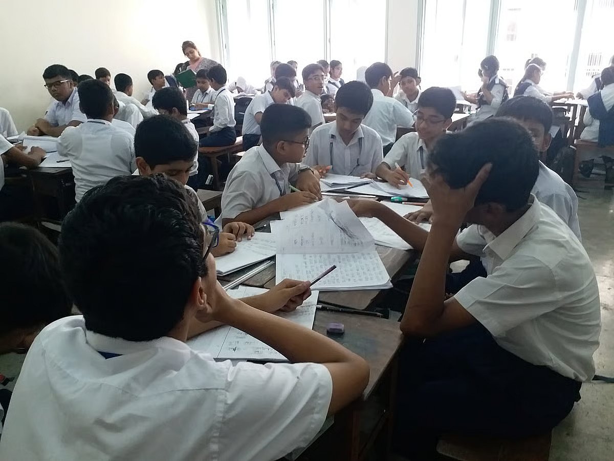 Students in classroom