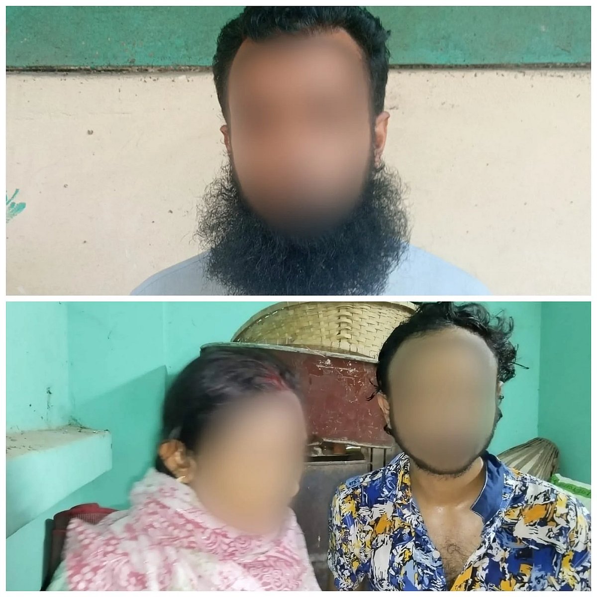 Police released pictures of three caught