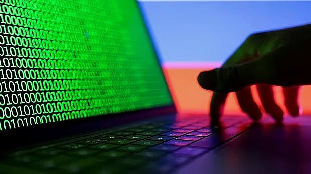 Representational image of cyberattack.