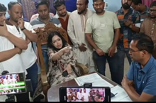 Brahmanbaria-2 MP Rumeen Farhana Engages in Heated Verbal Dispute with Police Official