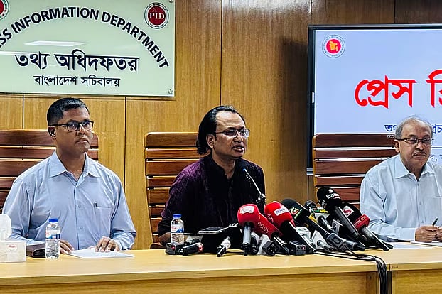 Information and Broadcasting Adviser to the Prime Minister Zahed Ur Rahman. Photo taken at the Secretariat today, Tuesday