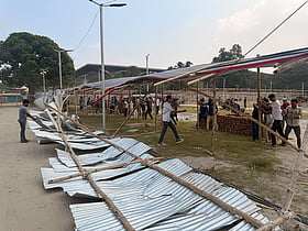 SAU students vandalise fair structures over Secretariat relocation plan