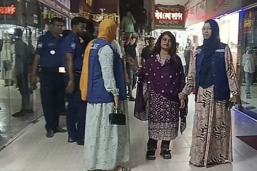 Sathi Akter was taken into police custody amid tensions over alleged derogatory remarks about the BNP government on Facebook in Bhaluka of Mymensigh. This incident happened in the Square Masterbari area at around 8: 30 PM on Sunday.