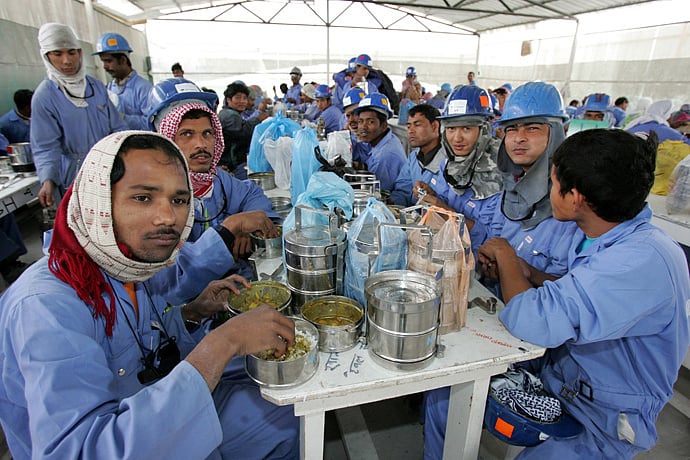 Bangladeshi migrant workers in Qatar