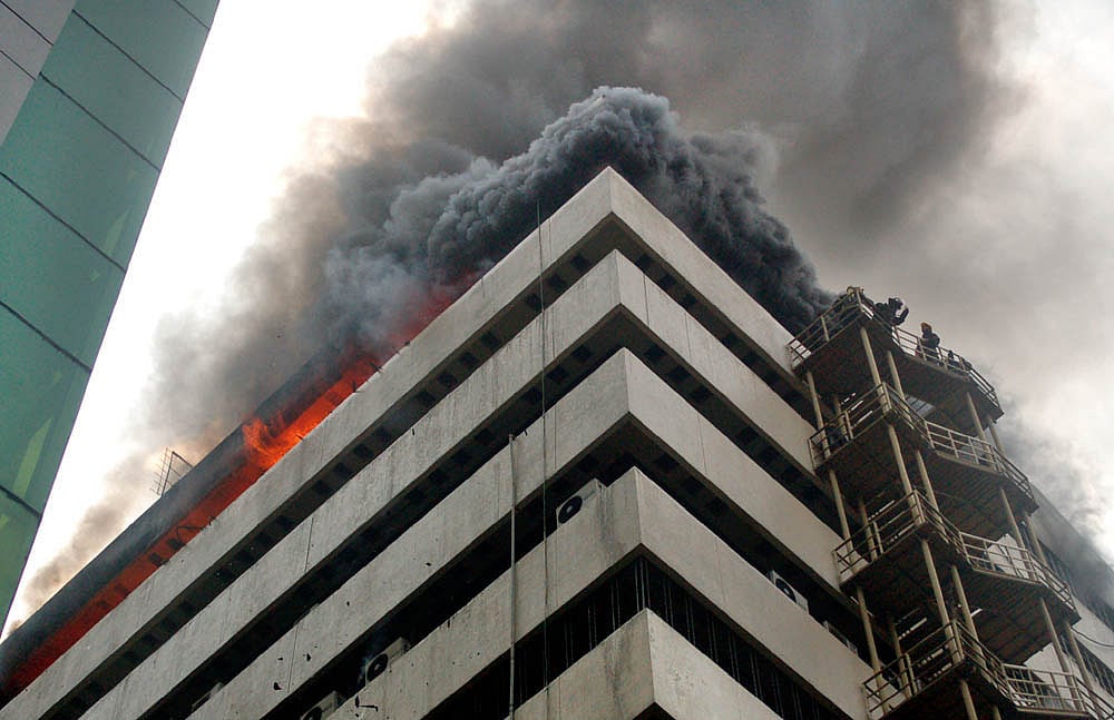 BSEC building fire under control | Prothom Alo