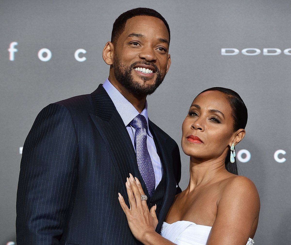 Will Smith and Jada Pinkett.