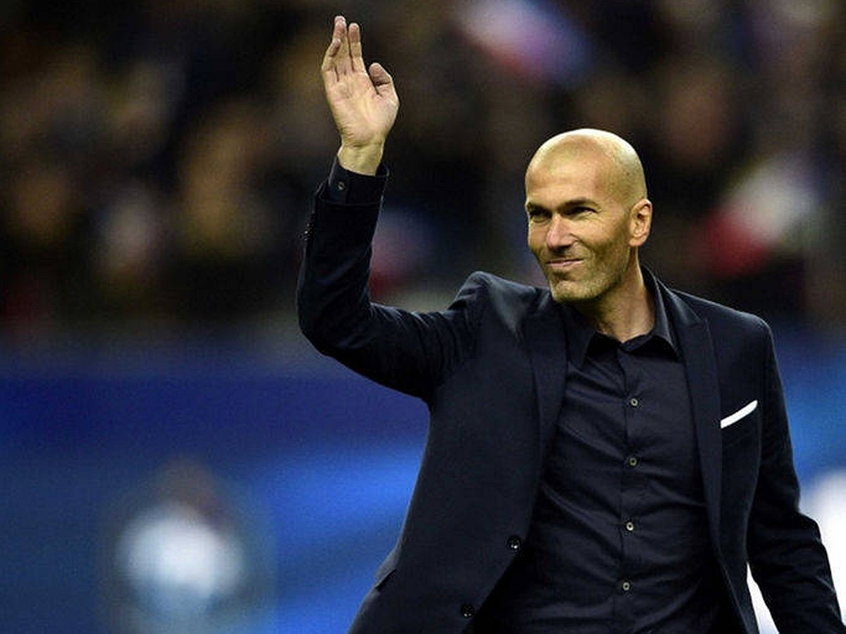 Real Madrid’s Zinedine Zidane