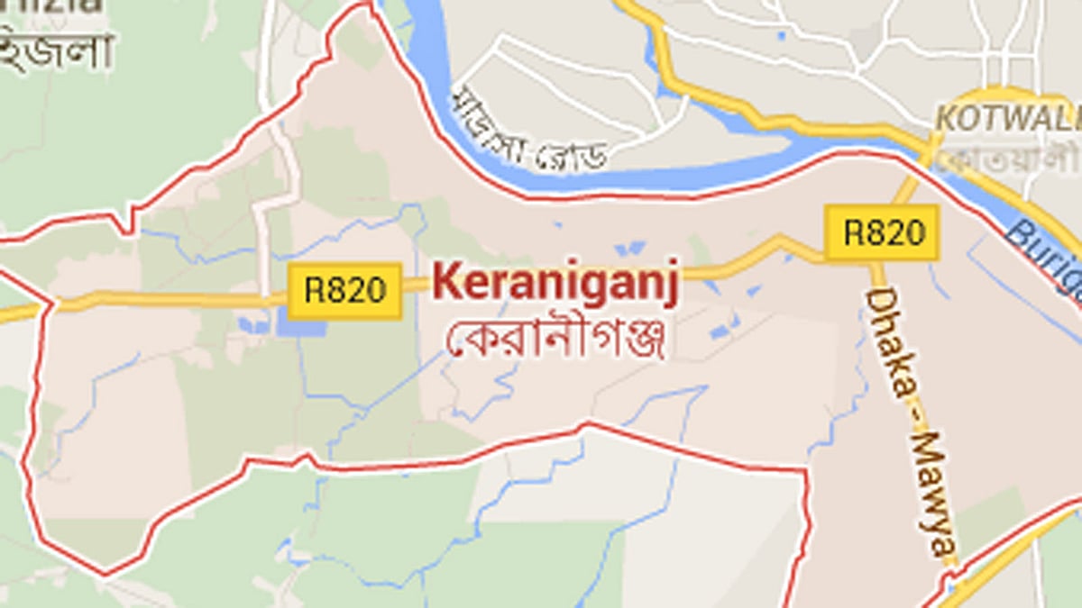 Map of Keraniganj