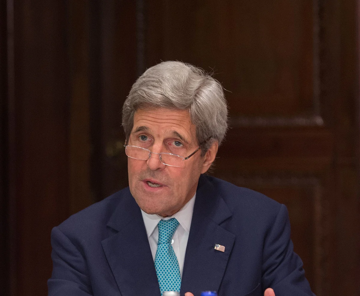 US presidential envoy on climate John Kerry.