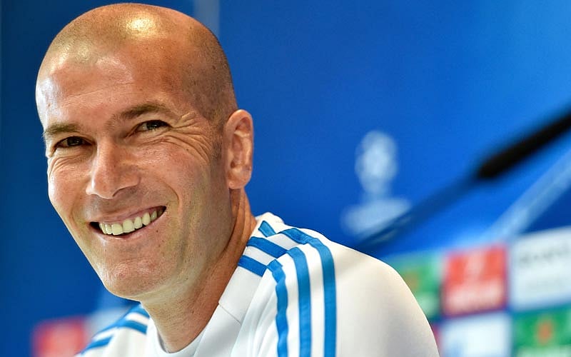 Former French footballer Zinedine Zidane