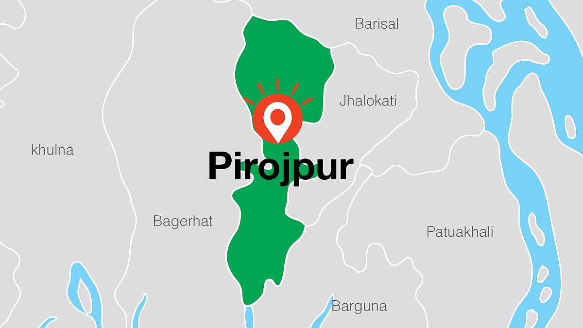 Pirojpur map