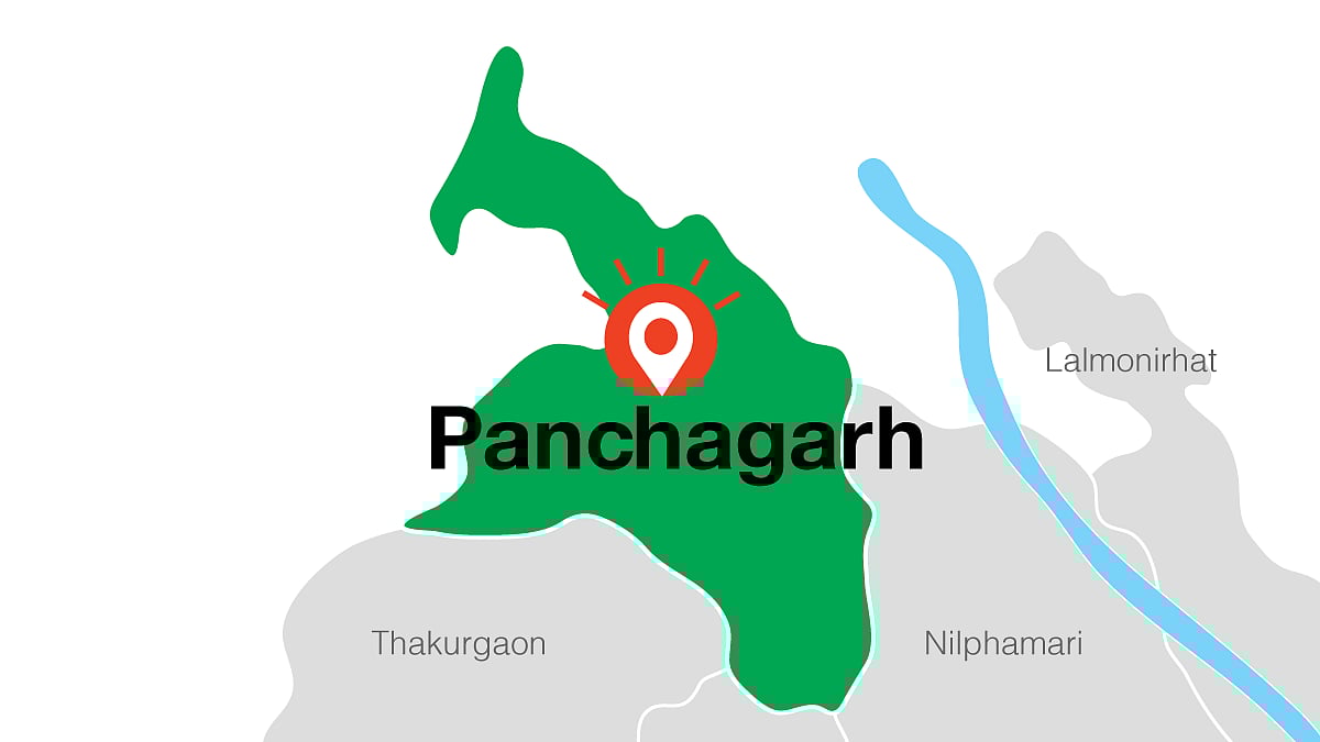 Map of Panchagarh