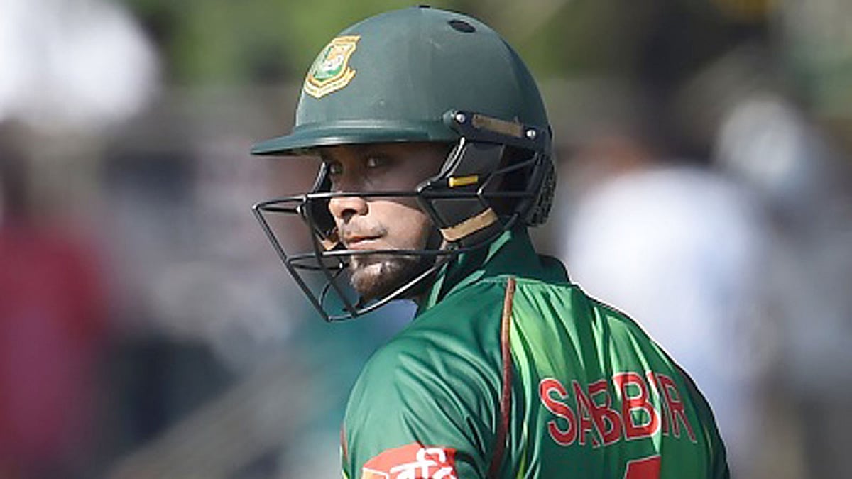 Bangladesh cricketer Sabbir Rahman