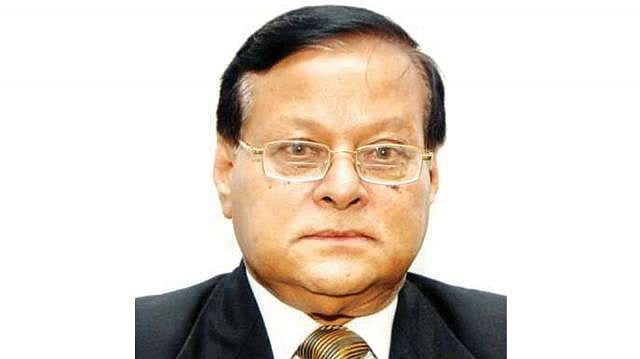 Former law minister Shafique Ahmed