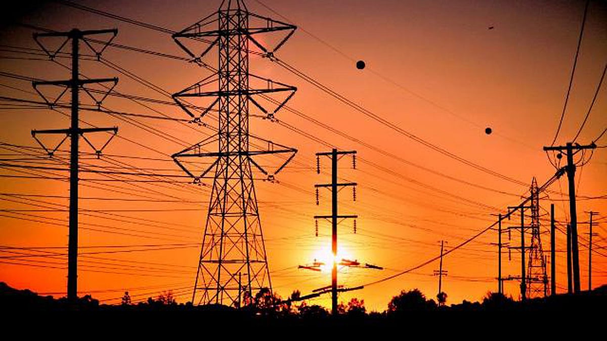 Electricity power grid. 