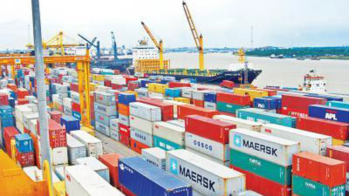 Cargo at Chittagong port