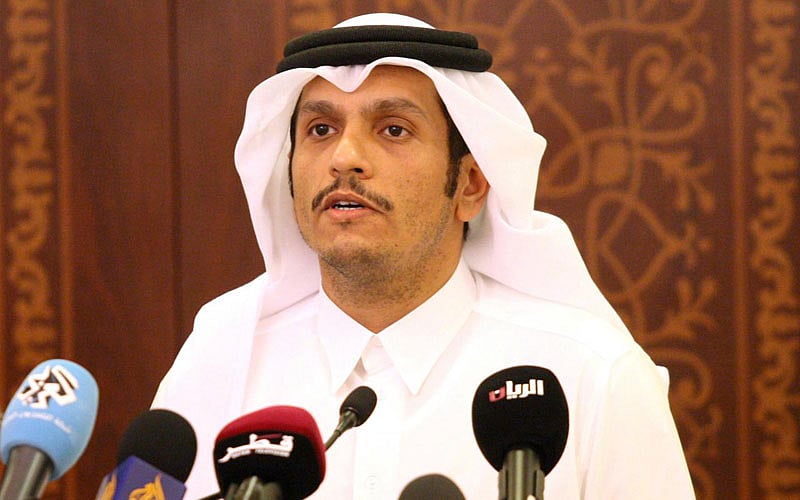 Qatar`s Prime Minister Sheikh Mohammed bin Abdulrahman al- Thani