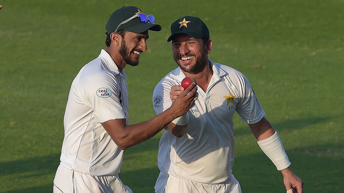 Hasan Set Yasir, Hasan set Pakistan on victory path in first Test | Prothom Alo